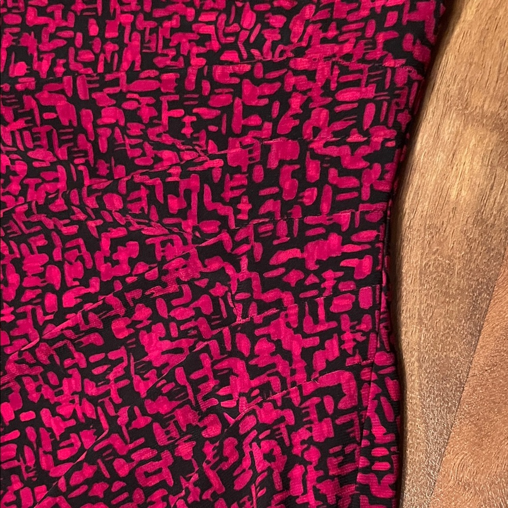 Like new Ralph Lauren Red and Black three-quarter length Sleeve Dress - Picture 10 of 16